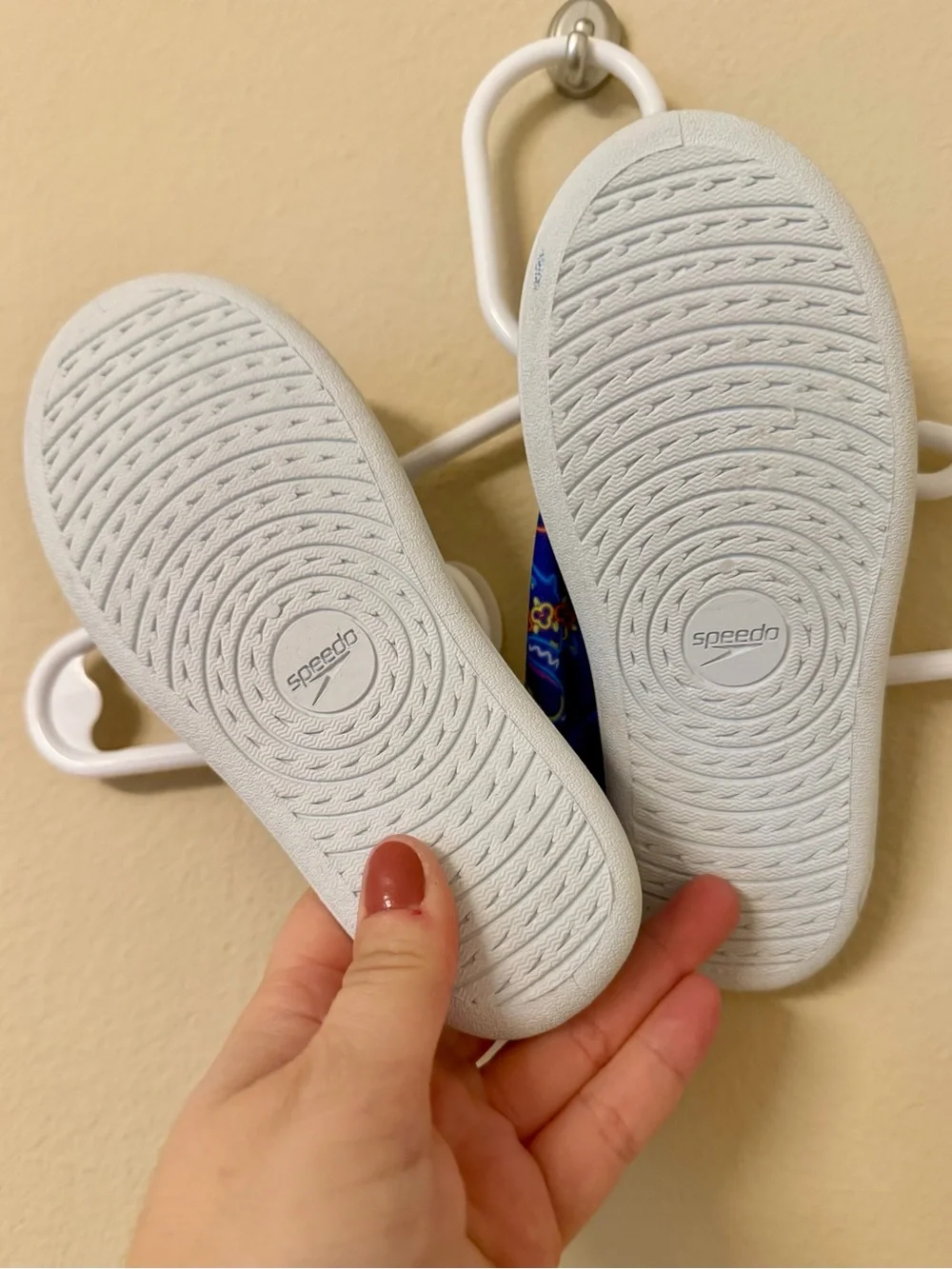 NWT Speedo Splash + Sun Bootie (Navy Neon Shark, size L)